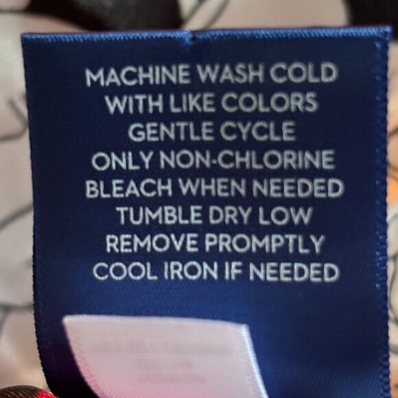 APT. 9 Woman's 1X Silky Intimates Red Black Floral Pajama Set Loungewear - Picture 10 of 10